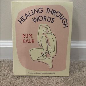 Healing Through Words Book by Rupi Kaur